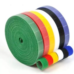 Reusable Velcro / Multi-Purpose Cable Organizer Strip Various Colors