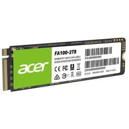 Acer FA100 2TB M.2 2280 PCI-e Gen3 x4 NVMe 1.4 Solid State Drive