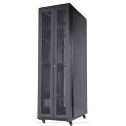 Unbranded 42U 600 x 600 mm floor standing cabinet, Mesh door