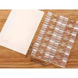 20 Pack Stick-on Clear Transparent Plastic Cable Clips Cable Organizer