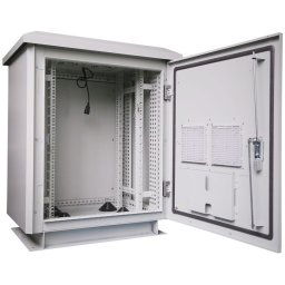 LinkQnet 18U IP45 Outdoor Wall Mount cabinet - 800 (W) x 600 (D) mm