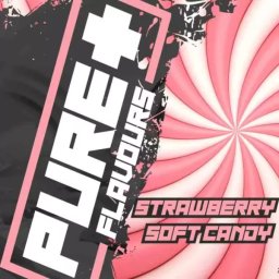 Strawberry Soft Candy Pure+ Concentrates 10ml 7-10%