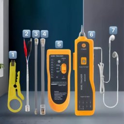 2-in-1 Wire Tracker and Network RJ45 / RJ11 Tester Tone & Probe