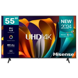 Hisense A6N Series 55" Direct LED UHD Smart TV *TV license*