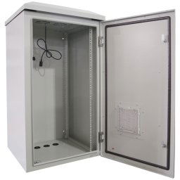 LinkQnet 22U IP45 Outdoor vented Wall Mount cabinet - 611 (W) x 675 (D) mm