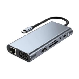USB Type C 10 in 1 Dock