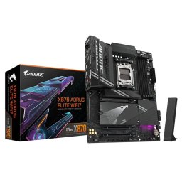 Gigabyte X870 AORUS Elite WiFi7 AMD X870 Chipset AMD Ryzen AM5 Socket ATX Motherboard with WiFi