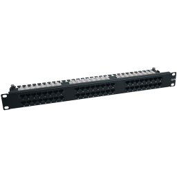 Eaton Tripp Lite series 48-Port 1U Rack-Mount Cat6/Cat5 High Density 110 Patch Panel