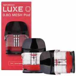 Vaporesso Luxe-Q Luxe Q SE Replacement Cartridges - 0.8ohm Single Cartridge