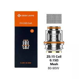 Geekvape Z Mesh Replacement Coils - Geekvape Z Mesh 0.15 Ohm 80-90 Watts Single Coil