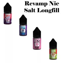 Revamp E-Liquids Longfill Nic Salts 30ml Bottle - Straw Struck