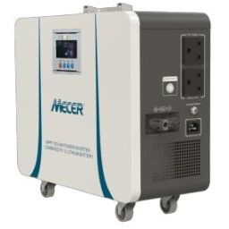 Mecer 1kW 25.6V 50Ah Lithium Battery 820W MPPT Pure Sine Wave Inverter