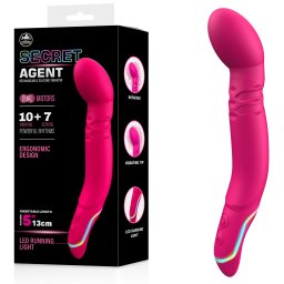 Secret Agent Rechargeable Silicone Vibrator