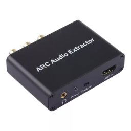 HDMI ARC to Optical Toslink SPDIF Coaxial or Analogue RCA Audio extractor Supports 192Khz input