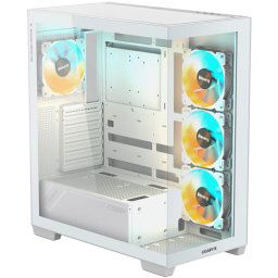 Gigabyte C500 Panoramic White Mid Tower ATX Case