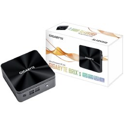 Gigabyte Brix comet lake Core i7-10510U Quad core 1.8Ghz Ultra Compact PC (with type2280 M.2 + 2.5" HDD mounting support)