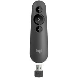 Logitech R500s Laser presentation remote - Graphite - 2.4GHz / Bluetooth