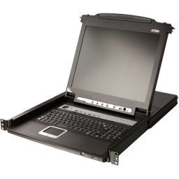 Aten 16 port 19 inch VGA LCD Integrated USB/PS2 combo KVM