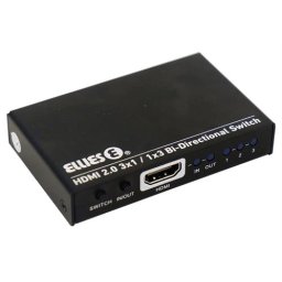 Ellies 3 Port Bi Directional HDMI Switch