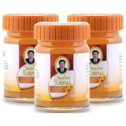 Wangprom Herbal Thai Massage Cool Balm Turmeric And Camphor
