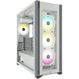 Corsair iCUE 7000X RGB Tempered Glass Full Tower ATX Smart case - White