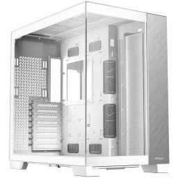 Antec C8 Aluminium White E-ATX Dual Chamber Gaming Chassis - White