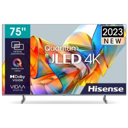 Hisense Class U6K Series 75" Quantum ULED 4K UHD Smart TV *TV license*