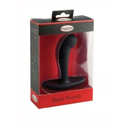 Malesation Thumb Anal Plug - Black