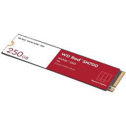 Western Digital Red SN700 250Gb nGff (M.2) NAS SSD, NVMe PCIe (Gen3.0) x4 mode, type 2280 - 80x22x2.4mm (single sided)