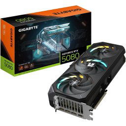 Gigabyte nVidia Geforce RTX 5080 Gaming OC 16GB GDDR7 PCI-e 5.0 x16 Graphics card, DP, HDMI