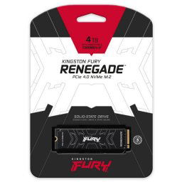 Kingston FurY Renegade series 4000Gb/4Tb - NGFF(M.2) 3D TLC SSD with NVMe PCIe (Gen4.0) x4 mode SSD, type 2280 - 23x80x3.5mm