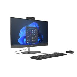 HP 240 G10 23.8" FHD Core i5-1335U 4.6 GHz 512GB M.2 All-in-One PC with Windows 11 Pro, HP 125 USB Wired Keyboard + HP 125 Wired Mouse Included