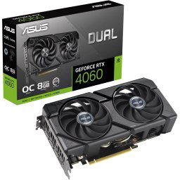 Asus Dual Geforce RTX 4060 Evo OC Edition 8GB GDDR6 PCI-e 4.0 x16 Graphics card, HDMI, DP