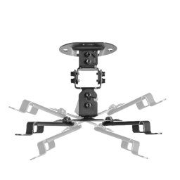 Volkano Steel series Projector Ceiling Mount - Black