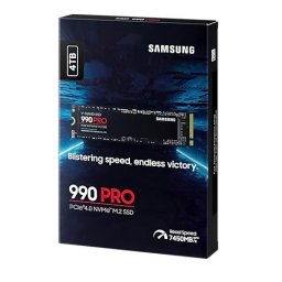 Samsung MZ-V9P4T0BW 990 PRO 4 TB NVMe Solid State Drive