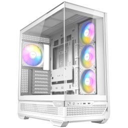 Antec C7 ARGB eATX Mid Tower Gaming Chassis - White