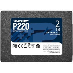 Patriot P220 2TB 2.5" SATA3 6Gb/s Solid State Drive