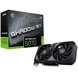 MSI Geforce RTX 5070 Shadow 2X OC 12GB GDDR7 PCI-e 5.0 x16 Graphics card, DP, HDMI
