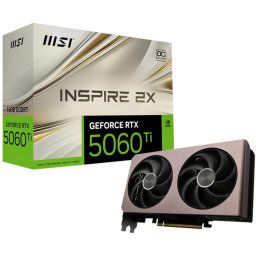 MSI Geforce RTX 5060 Ti 16GB Inspire 2X OC PCI-e 5.0 x16 Graphics card, DP, HDMI