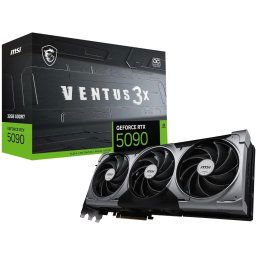 MSI nVidia Geforce RTX 5090 Ventus 3X OC 32GB PCI-e 5.0 x16 Graphics card, DP, HDMI