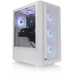 Thermaltake S200 TG ARGB mid ATX Tower chassis - Snow