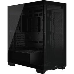 Corsair 3500X Tempered Glass Mid-Tower eATX PC case - Black