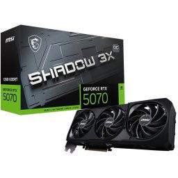 MSI nVidia Geforce RTX 5070 Shadow 3x OC 12GB GDDR7 PCI-e 5.0 x16 Graphics card, DP, HDMI