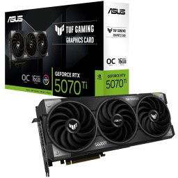 Asus TUF Gaming Geforce RTX 5070 Ti 16GB GDDR7 OC PCI-e 5.0 x16 Graphics card, DP, HDMI