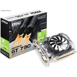 MSI Geforce GT730 4096MB DDR3 64Bit Graphics Card