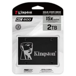 Kingston KC600 2Tb 2.5" SATA3(6Gb/s) TLC SSD