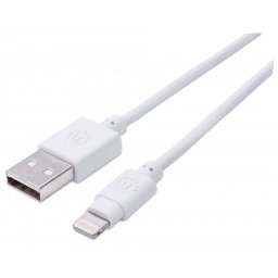 Manhattan iLynk Lightning Cable - A Male / 8-Pin Male, 0.5 m (1.5 ft.)