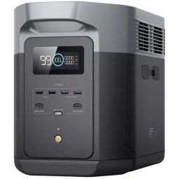 ECOFLOW DELTA 2 MAX Lithium (LiFePO) Portable Power Station - 2400W Output