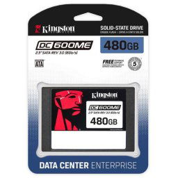 Kingston Data Center Series (DC) DC600ME 480GB (Mixed-Use) TCG Opal 2.5" Enterprise SATA Solid State Drive