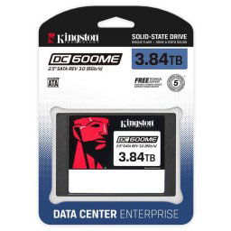 Kingston Data Center SSD Series (DC) DC600ME 3840GB (Mixed-Use) TCG Opal 2.5" Enterprise SATA Solid State Drive